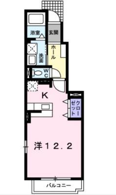 1K Apartment in Kagoshima, Kagoshima — photo 2 of 3