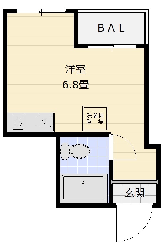 ホワイトプラザの間取り写真