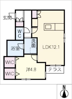 リヴェール吹上の間取り写真