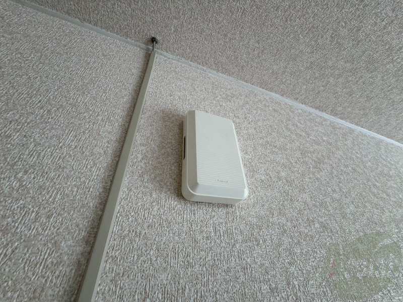 セキュリティ　来客時にはこちらのチャイムが鳴りますよ。