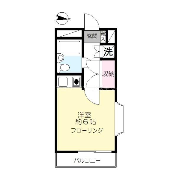 クレール寿々喜の間取り写真