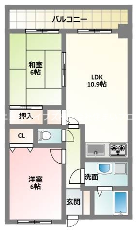 グレイシィーケイワイの間取り写真