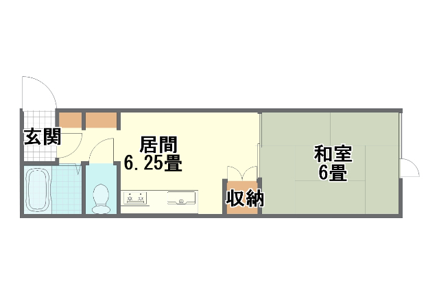 ファミール栄町の間取り写真