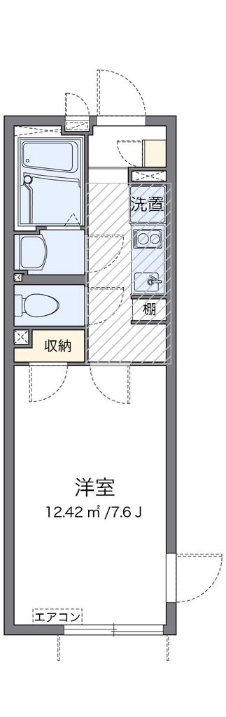 クレイノフェリス東四つ木の間取り写真