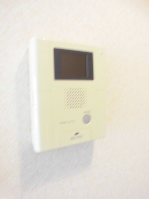 セキュリティ　TVモニターインターホン付きです。