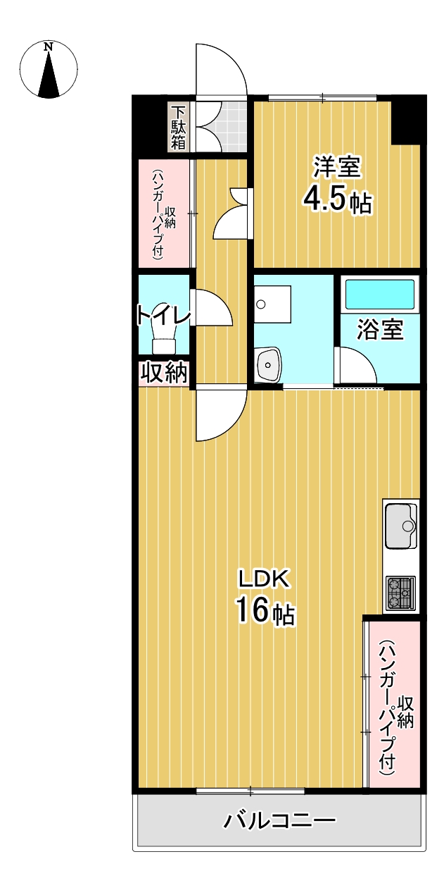 グランドハイツの間取り