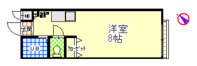 ハウスＭの間取り