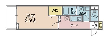 シャーメゾン神明の間取り