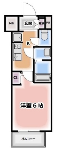 LIME RESIDENCE MINAMI GYOTOKUの間取り