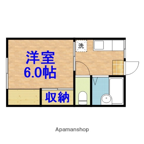 スカイサンハイツB_間取り_0