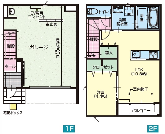 クレリアの間取り