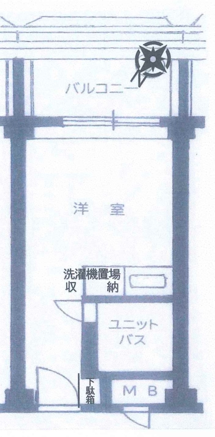 バルミー赤坂の間取り