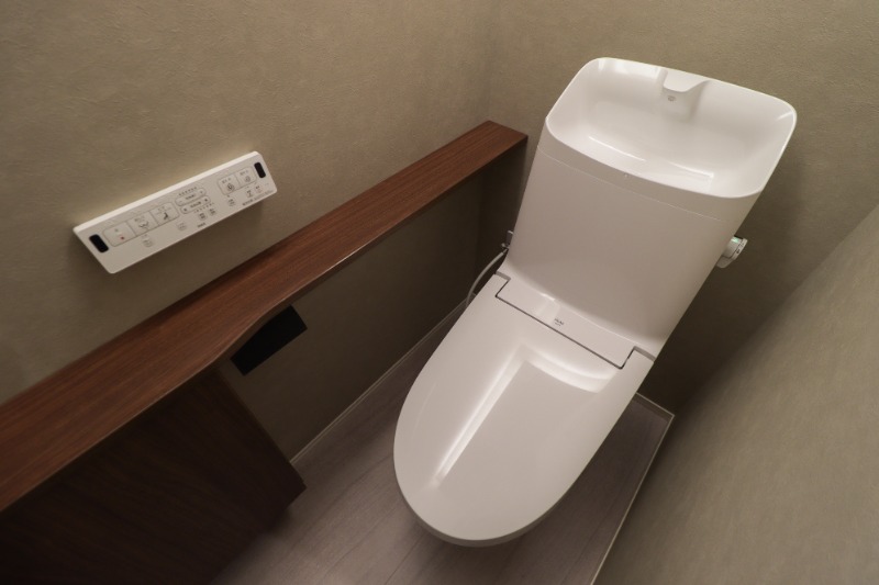 トイレ　図面と現状に相違がある場合には現状を優先