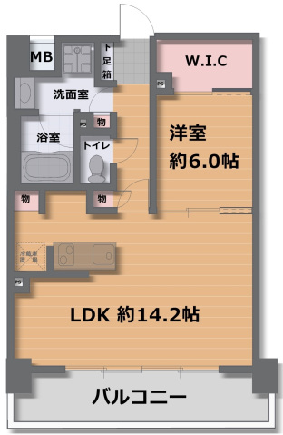 ブランシエスタ山科大塚の間取り