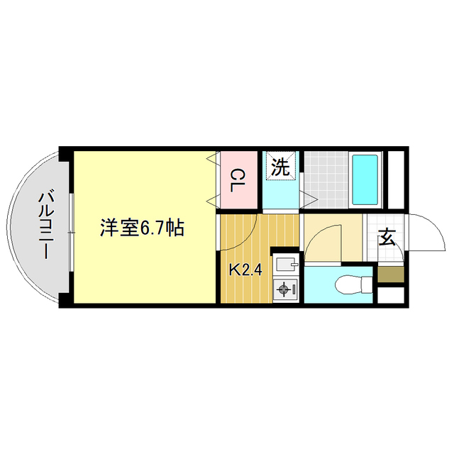 カームリヴの間取り