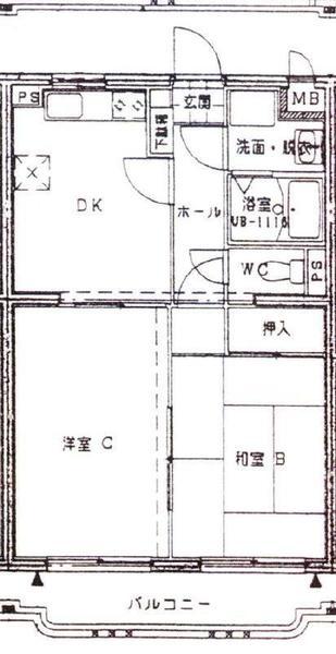 【ユーミーあかえの間取り】