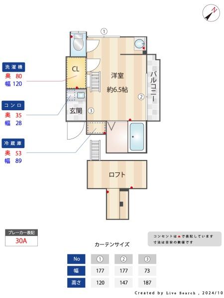 西池ハウスの間取り