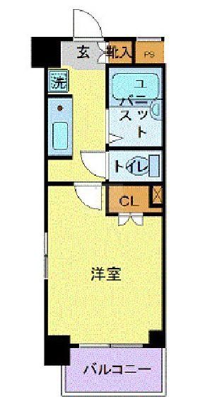 新宿区天神町のマンションの間取り