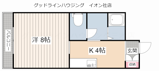 リヴァージュ西脇の間取り