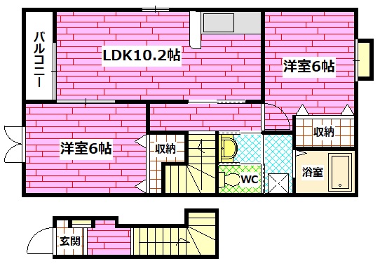 ヌーベルの間取り