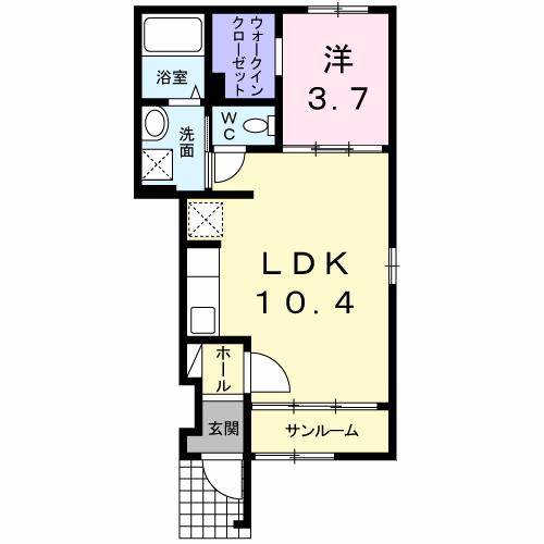 南風ＷＥＳＴの間取り