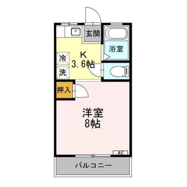 サンシャイン２の間取り