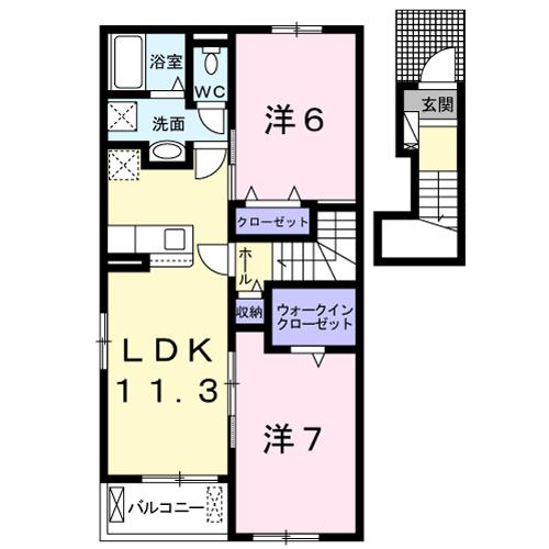 ヤマニIIの間取り