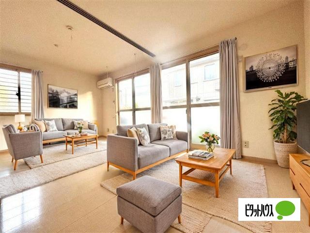 居室・リビング　画像はイメージ家具配置となります。