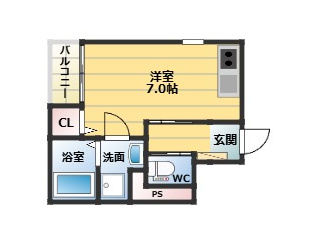 仮称）小郡新築アパートの間取り