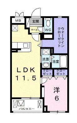 サニーグレイスの間取り