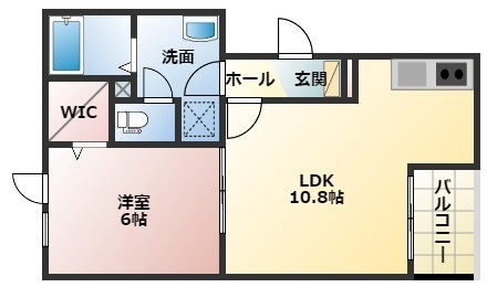 アロンジェの間取り