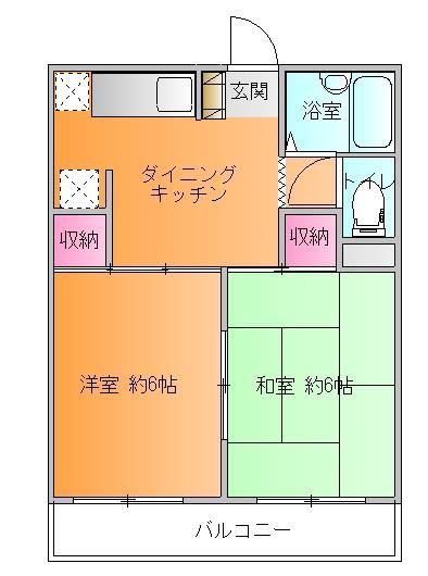 トータスメゾンの間取り