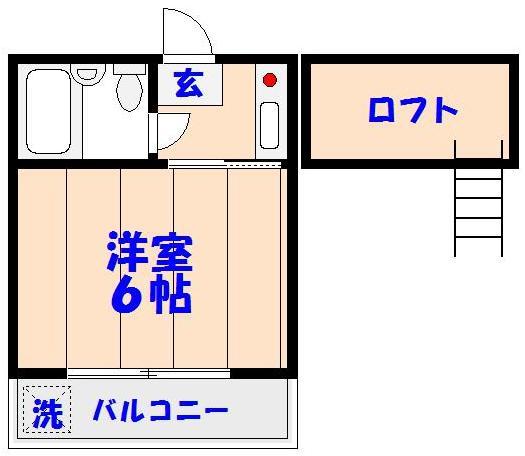 ルックハイム原木の間取り