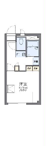 レオパレス灘北の間取り