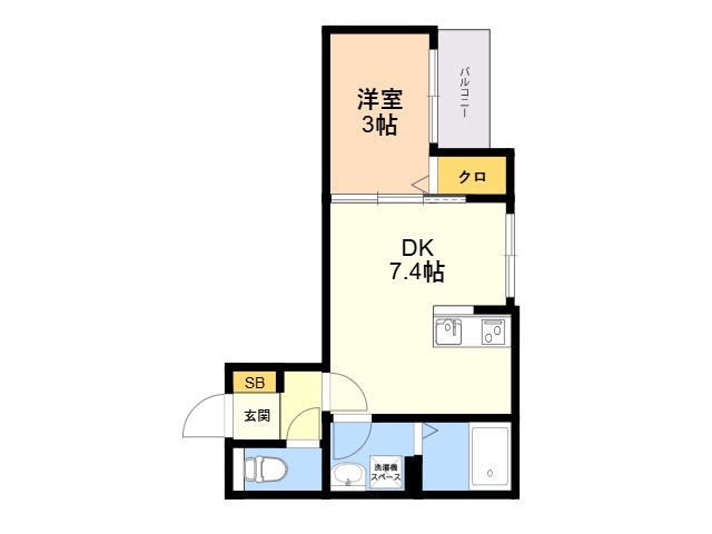 筒井3丁目ＡＰ（仮）の間取り