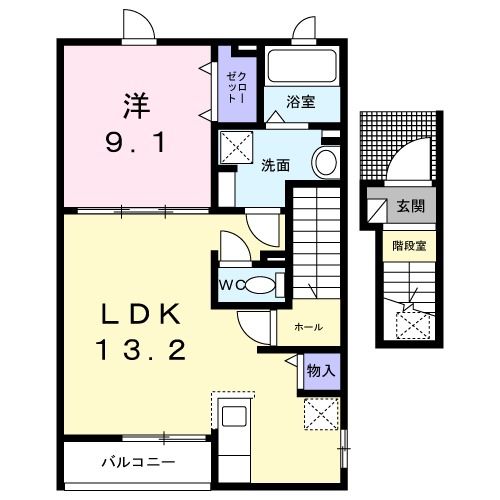 サングレイスの間取り