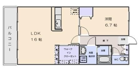 パルコラート（ＰＡＲＣＯ・Ｌ ＡＴＯ）の間取り