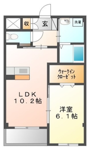 アメニティハイツの間取り