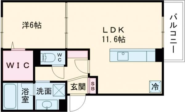 シャルールプラスの間取り