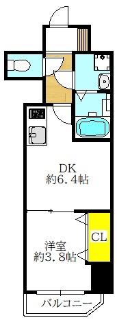 ＧＡＲＤＥＮＩＡ城東の間取り