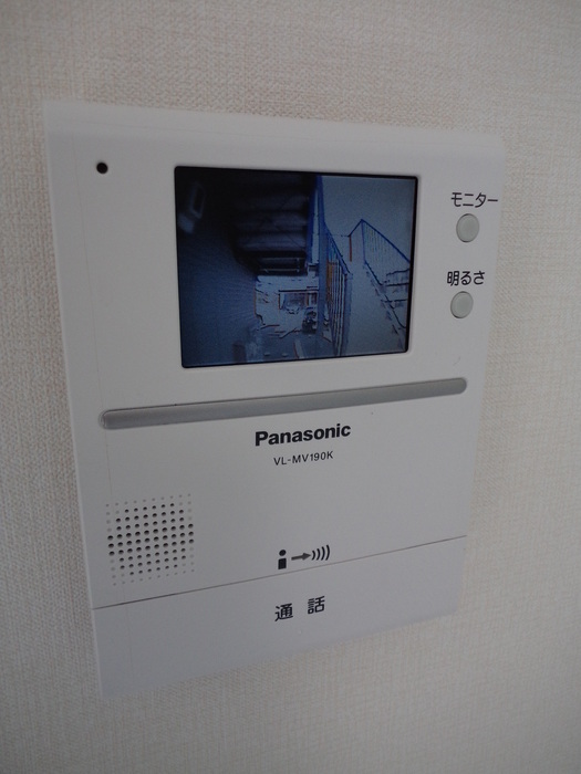 セキュリティ　モニタ付インターホンです。