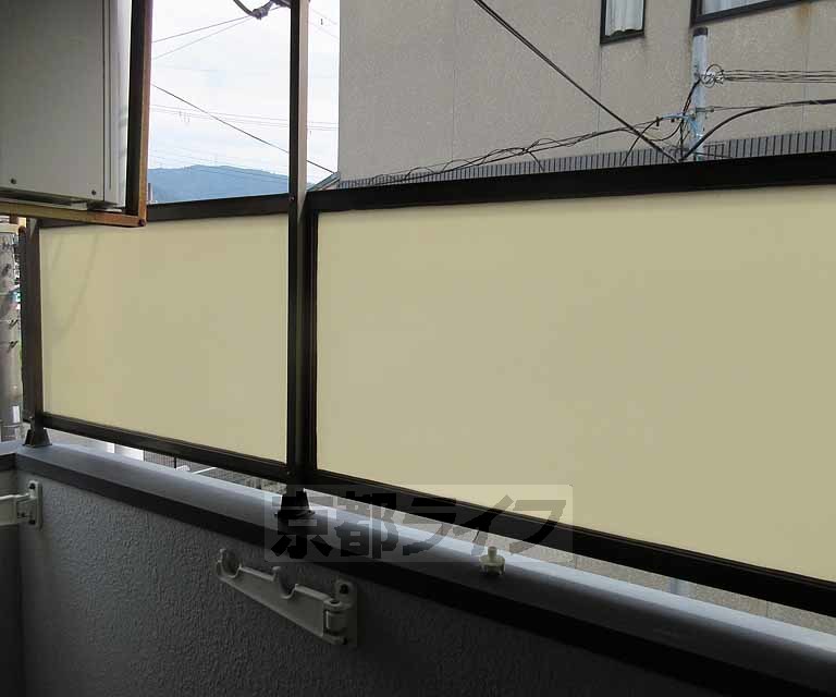 眺望　外から見えなくて安心・