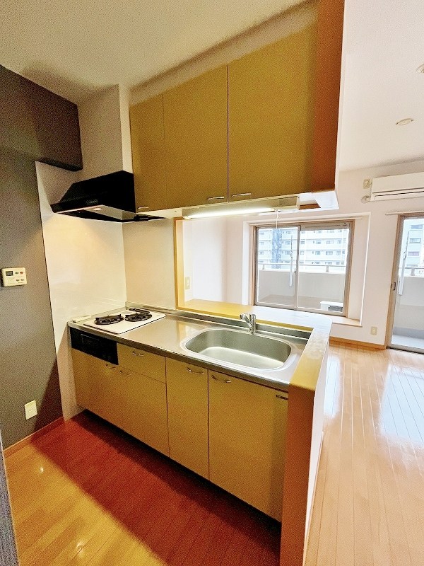 キッチン　★システムキッチングリル付き/2口コンロ★