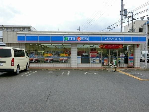 コンビニ　ローソン彦根後三条店（コンビニ）まで450m