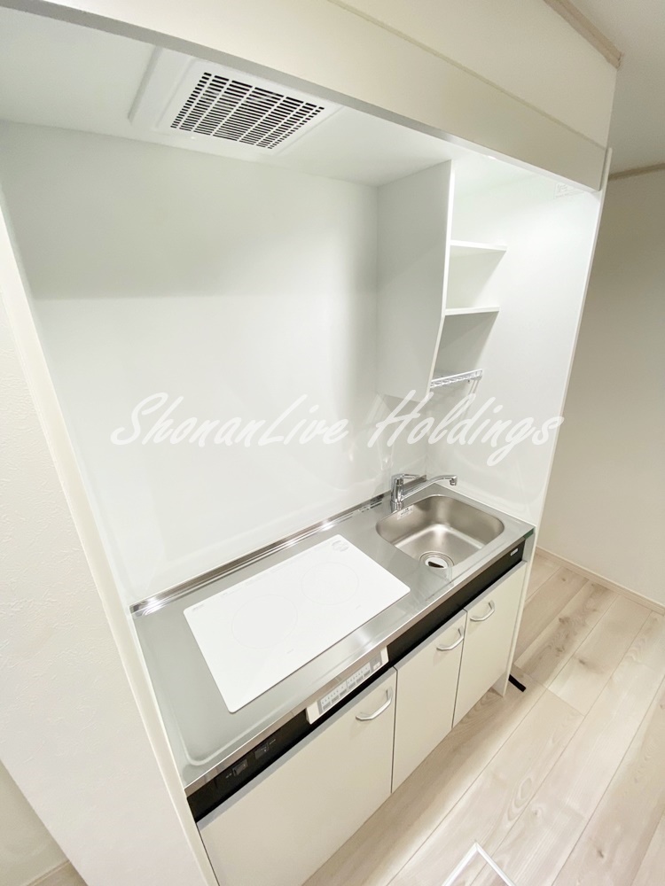 キッチン　IHクッキングヒーターで掃除も楽チン♪