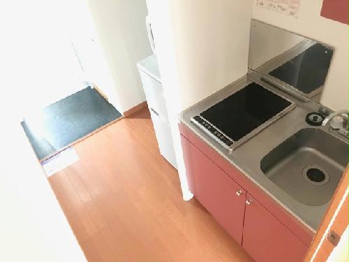 レオパレスチャーム Iのキッチン写真