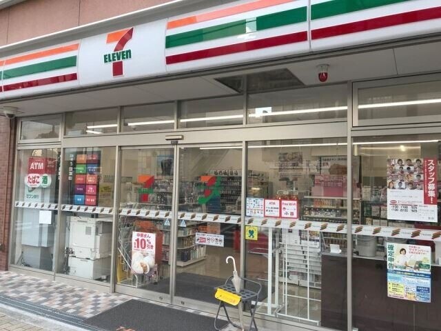 コンビニ　セブンイレブン東大阪長堂1丁目店（コンビニ）まで60m