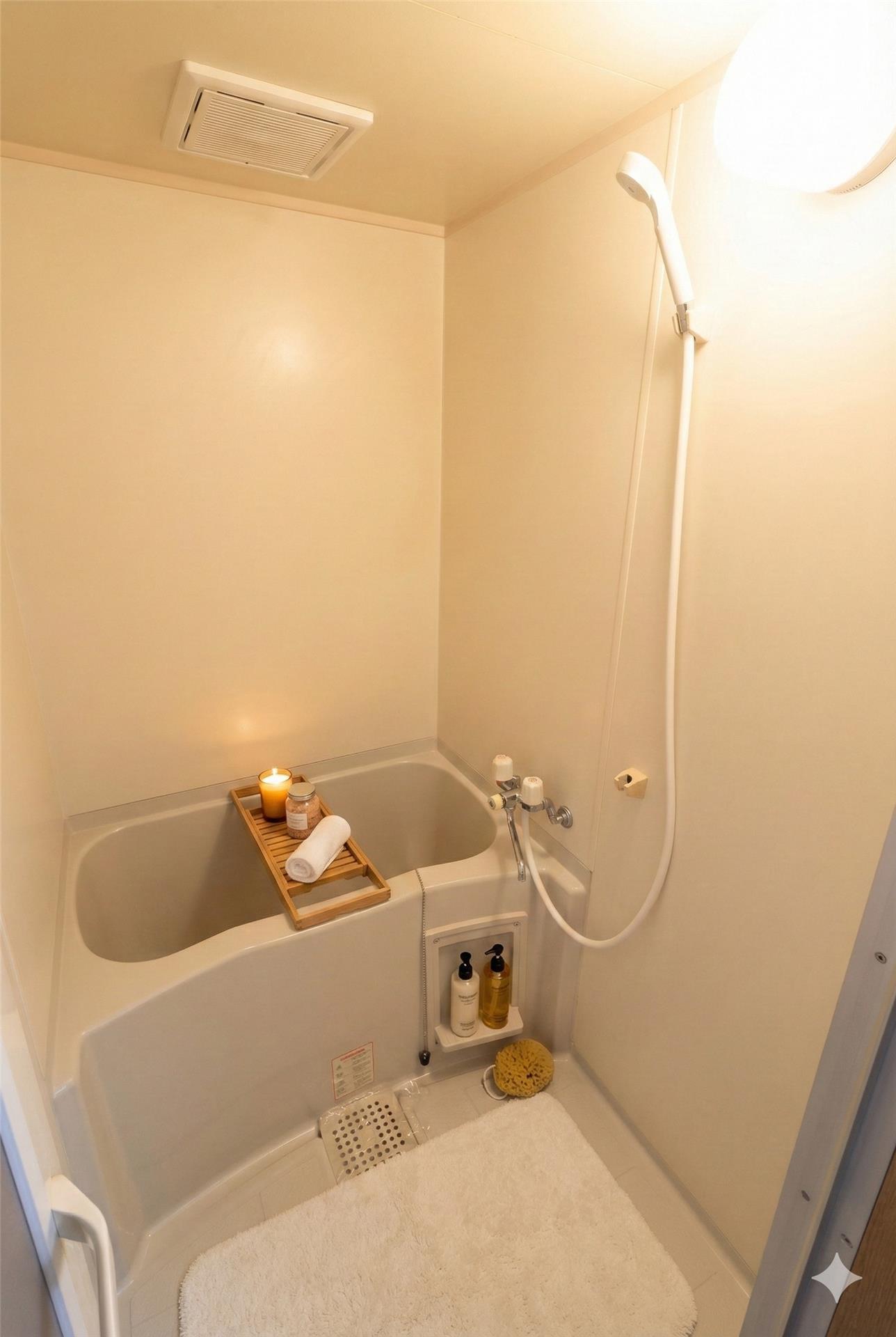 バス・シャワールーム　※家具家電はモデルルーム用です。