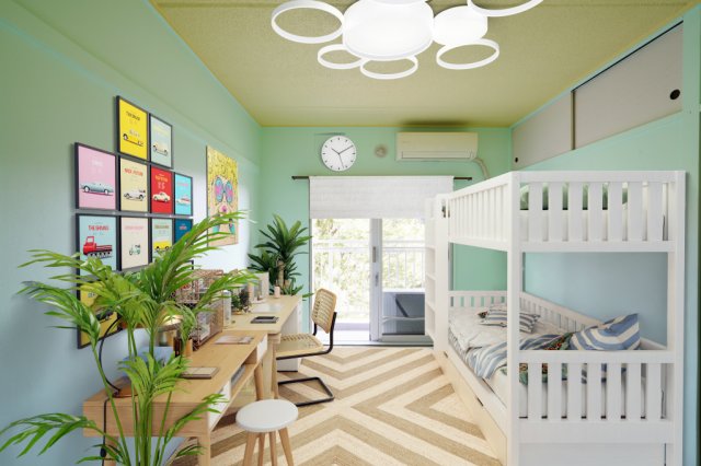 居室・リビング　※イメージのため、家具家電はつきません。