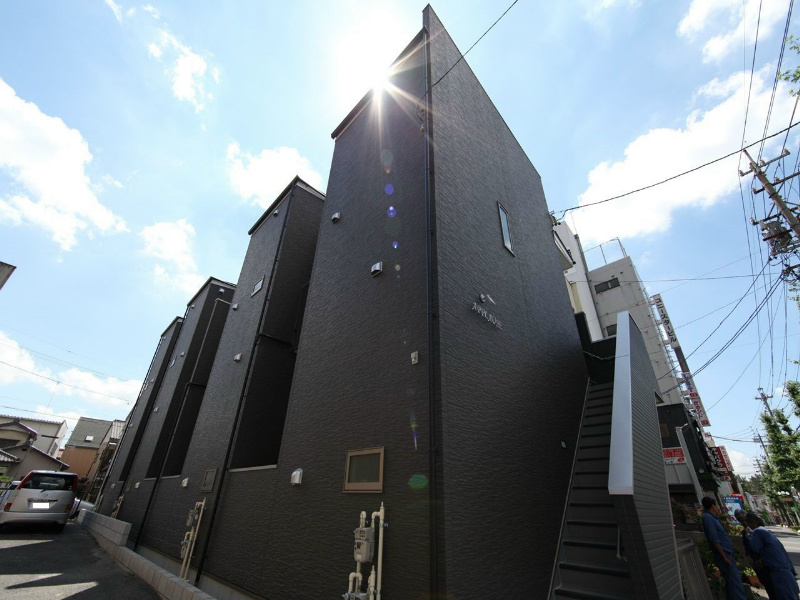 建物外観　外観　デザイナーズ　光インターネット無料